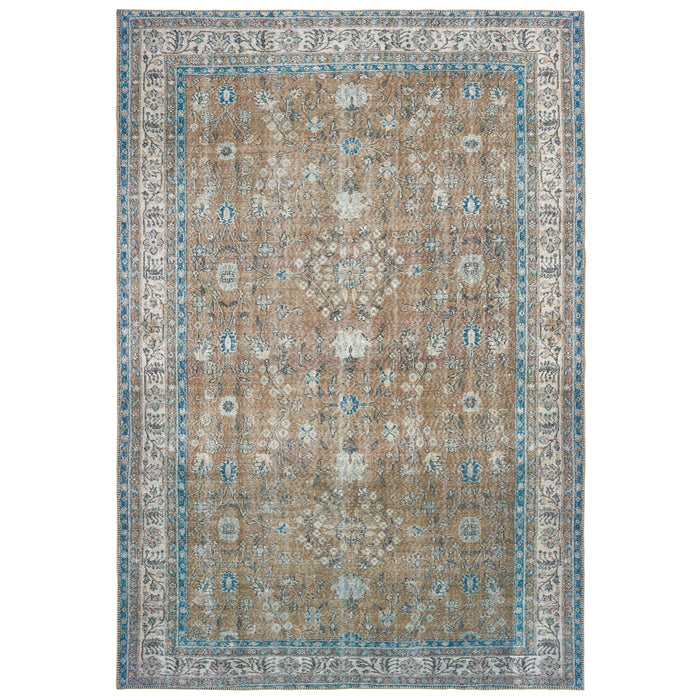 Sofia Gold & Blue Traditional Rug