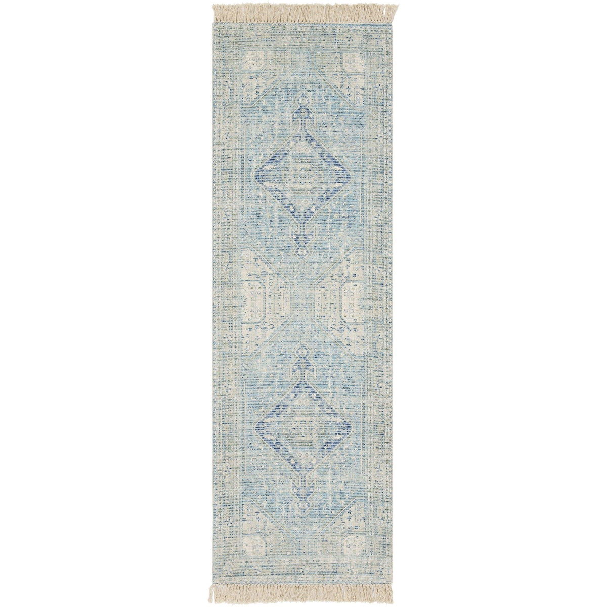 Zainab Sky Blue Hand Woven Rug
